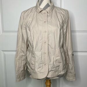 Eric Alexandre 40 Tan Striped Top